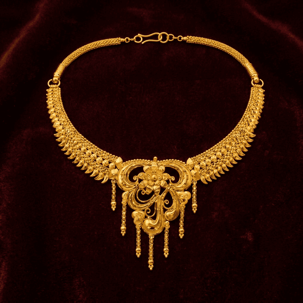 Golden Vines Necklace